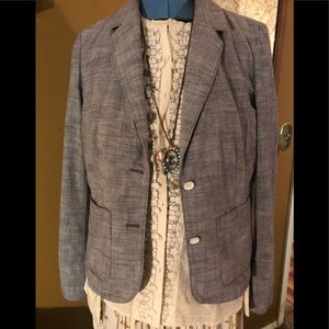 Eddie Bauer Linen Summer Jacket w/ pockets